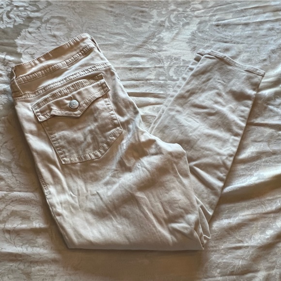 Seven Women’s Skinny Cream Off White Denim Jeans - Picture 1 of 3